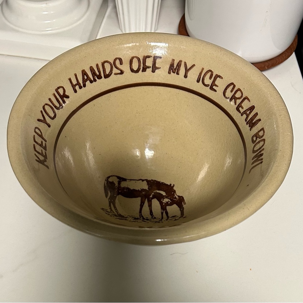 Stillmeadow Pottery Ice Cream Bowl